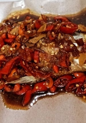 Foto resep Ikan Tombro Goreng Sambel kecap