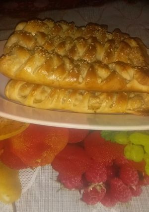 A picture of Chicken bread.