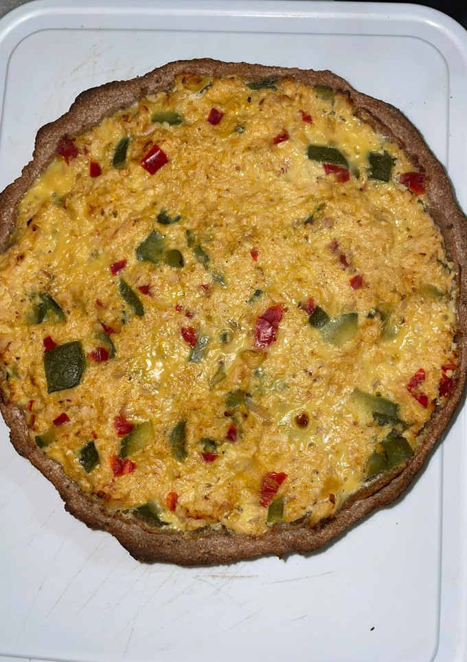 Una foto de Tarta de pollo y zapallito
