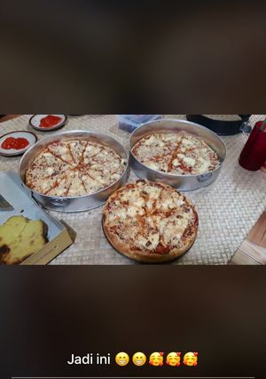 Foto resep Pizza oven homemade 😍 rasanya hampir mirip PHD 🤪