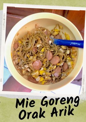 Foto resep Mie goreng orak arik (Mpasi 1th+)