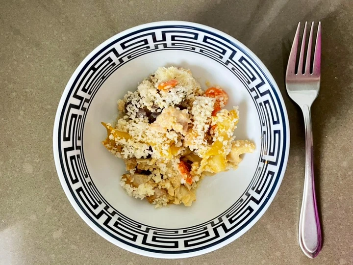 How To Make Casserole Mie Ayam Krim 🐓 which So Delicious