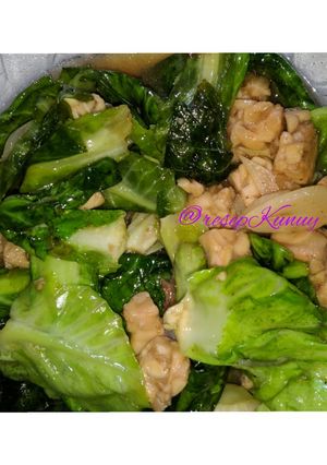 Foto resep TUMIS KICIWIS (Baby Kol) & TEMPE saus tiram