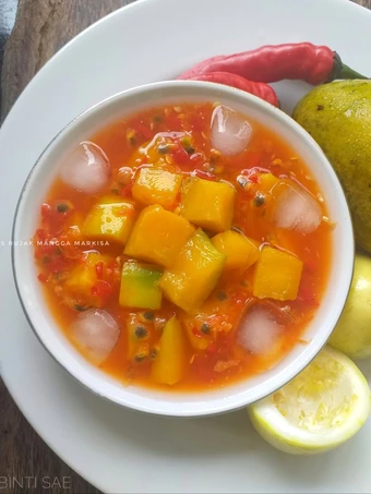 Langkah Mudah untuk Menyiapkan Resep Es Rujak Mangga Markisa yang Bisa Manjain Lidah Anti Ribet, Bikin Ngiler