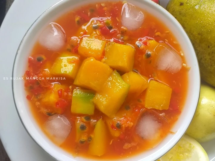 Langkah Mudah untuk Menyiapkan Resep Es Rujak Mangga Markisa yang Bisa Manjain Lidah Anti Ribet, Bikin Ngiler