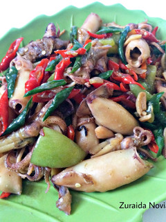 Foto resep Tumis Cumi Asin