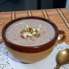 A picture of Jowar chocolate Porridge.