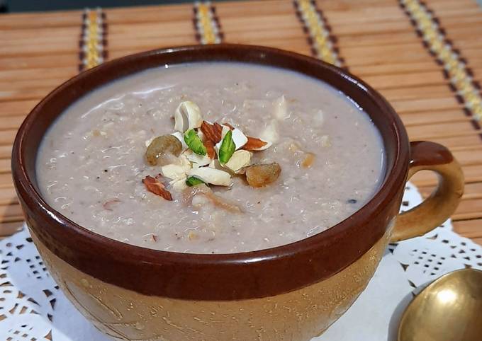 Jowar chocolate Porridge