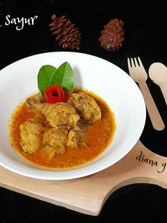 Foto resep Ayam sayur kuning