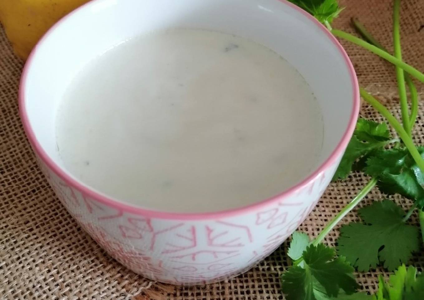 Vinagreta de yogurt
