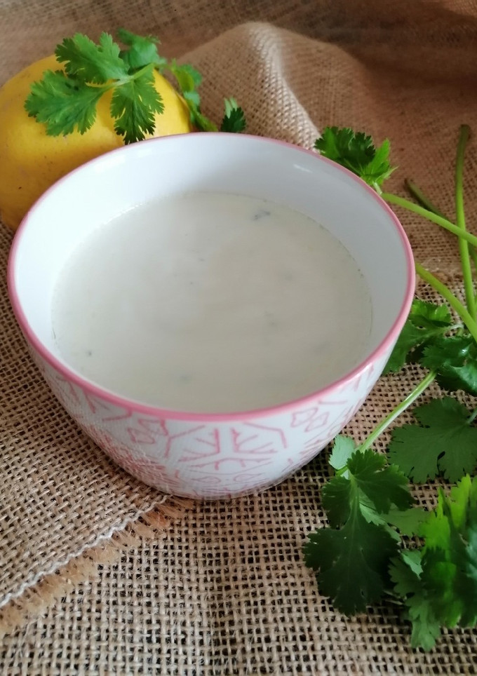 Una foto de Vinagreta de yogurt
