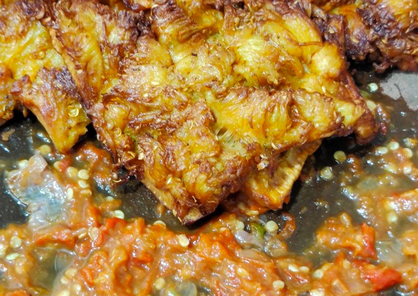 Kulit Cimpedak Goreng
