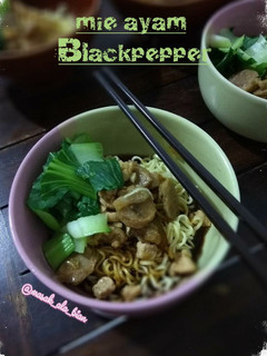 Foto resep Mie Ayam Blackpepper