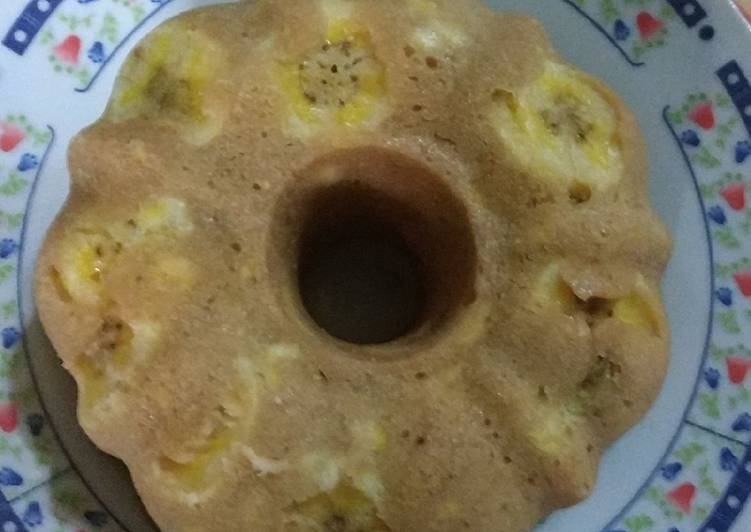 Bolu kukus susu milo pisang