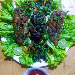 A picture of Honey Garlic Vegetable Chicken.