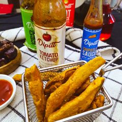 A picture of Baingain Fries Pakoray.