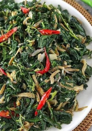 Foto resep Tumis Daun Singkong