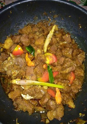 Foto resep Daging Kambing Masak Kecap Pedas