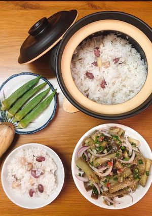 Hình của món Cà tím trộn tỏi ớt <3 siêu hao cơm🍆🧄🌶🧅.