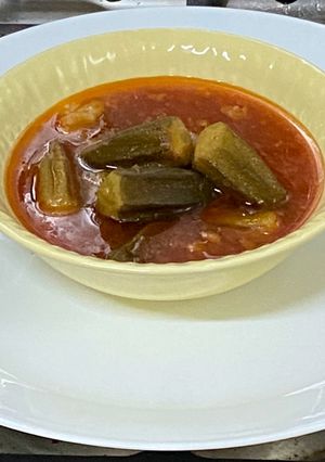 صورة لوصفة الباميه