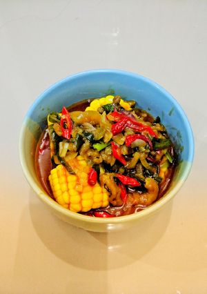 Foto resep Usus ayam saus tiram