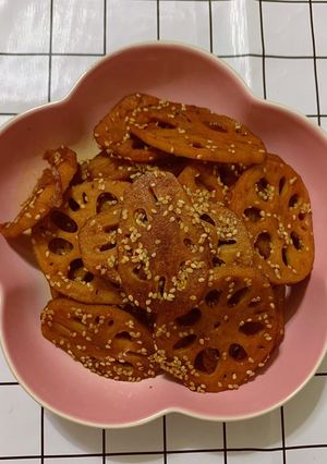 韓式小菜：醬煮蓮藕 的食譜成品照片