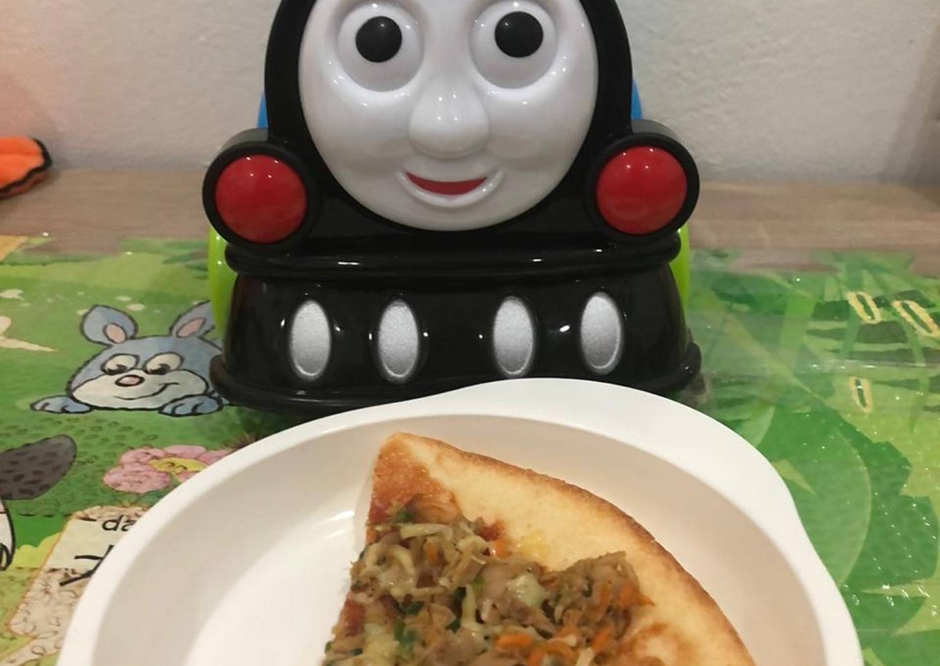 Pizza Tuna Tipis Kering