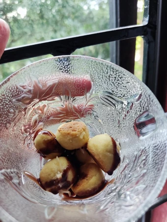 Cara Gampang Membikin Resep 3. Kastangel bulat, mudah, renyah, no mixer, no oven, no telur yang Lezat Sekali Anti Ribet, Menggugah Selera