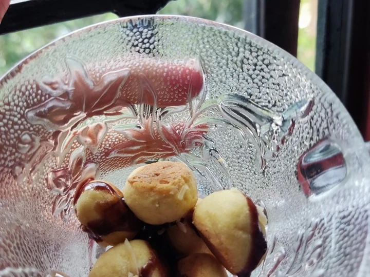 Cara Gampang Membikin Resep 3. Kastangel bulat, mudah, renyah, no mixer, no oven, no telur yang Lezat Sekali Anti Ribet, Menggugah Selera