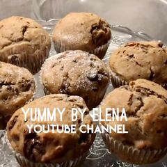 A picture of Amazing and Healthy Banana Chocolate Muffins l Easy Breakfast l Recipe for Any Occasion.