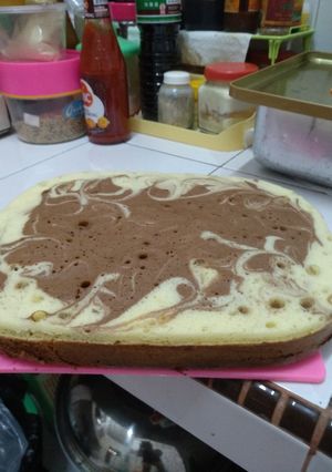 Foto resep Bolu marmer simple