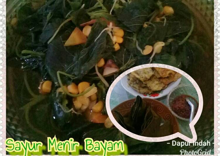 Sayur Menir Bayam