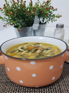 Una foto de Minestrone o menestron