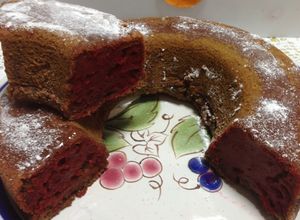 Una foto de Torta de beterraga!!(remolacha)