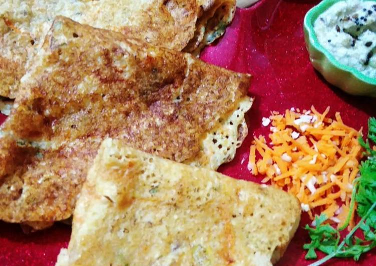 Simple Way to Make Super Quick Homemade Oats Dosa