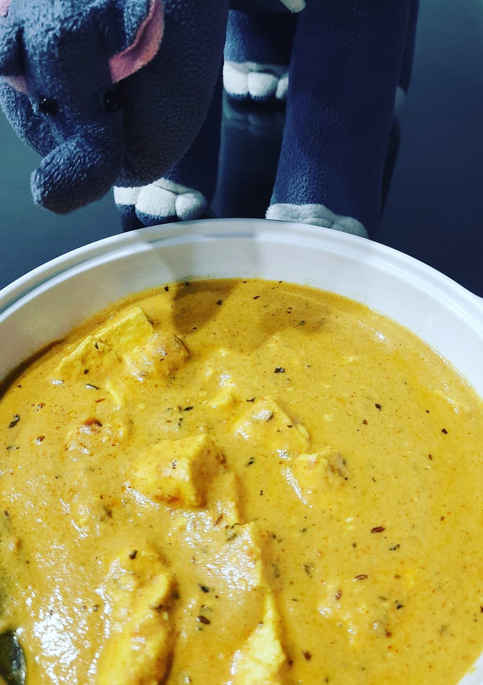 A picture of Shahi paneer (without onion &garlic).