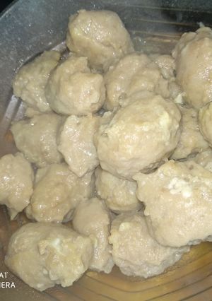 Foto resep Bakso lembut sederhana #BikinRamadhanBerkesan
