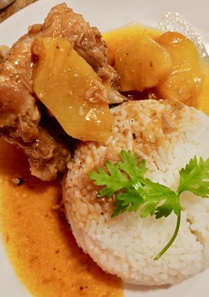 รูปของ ซี่โครงหมูอบสับปะรด#อาหารไทยทำง่ายๆ