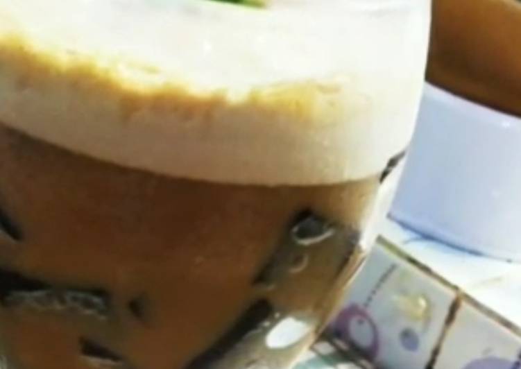 Cara termudah untuk Istimewa LezatEs nutrijel capuccino