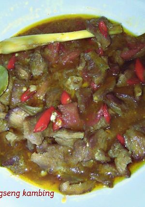 Foto resep Tongseng kambing tanpa santan