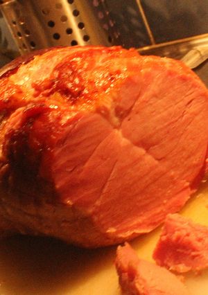 Una foto de Jamón navideño sueco