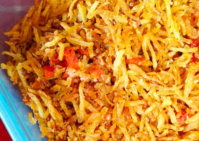 Resep Kentang Mustofa renyah Resep Kentang Mustofa renyah