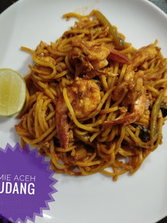 Foto resep Mie Aceh Udang