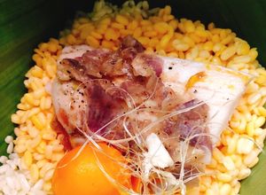 Hình của món Bánh Chưng Vi Cá Trứng Muối😍💁.