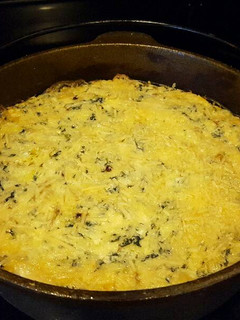 A picture of Hot Spinach Artichoke Dip.