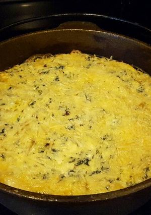 A picture of Hot Spinach Artichoke Dip.