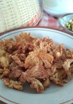 Foto resep 2. Jamur goreng crispy (Cemilan dan lauk)