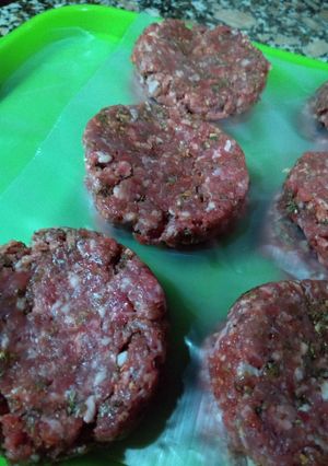 Una foto de Hamburguesas caseras