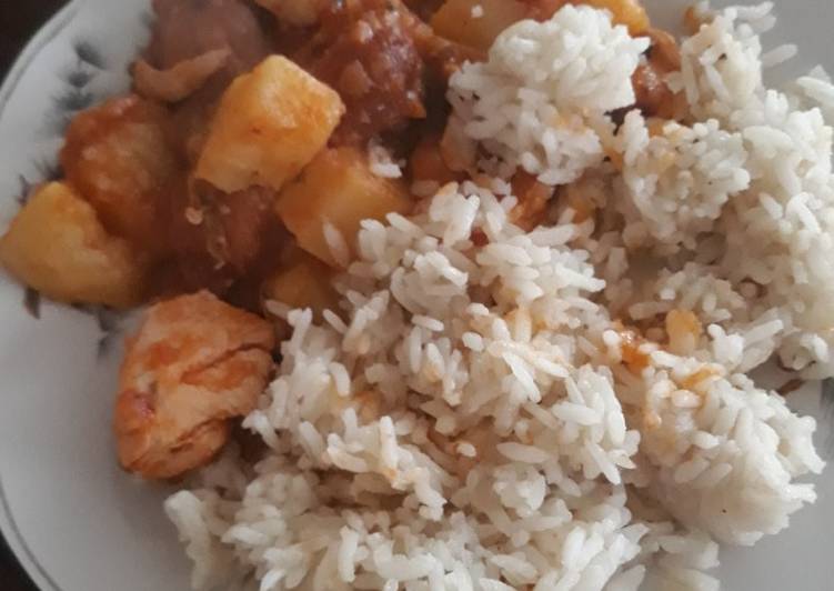 Guiso de Pollo con Chorizo