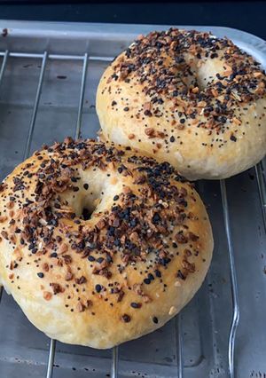 Una foto de Bagels